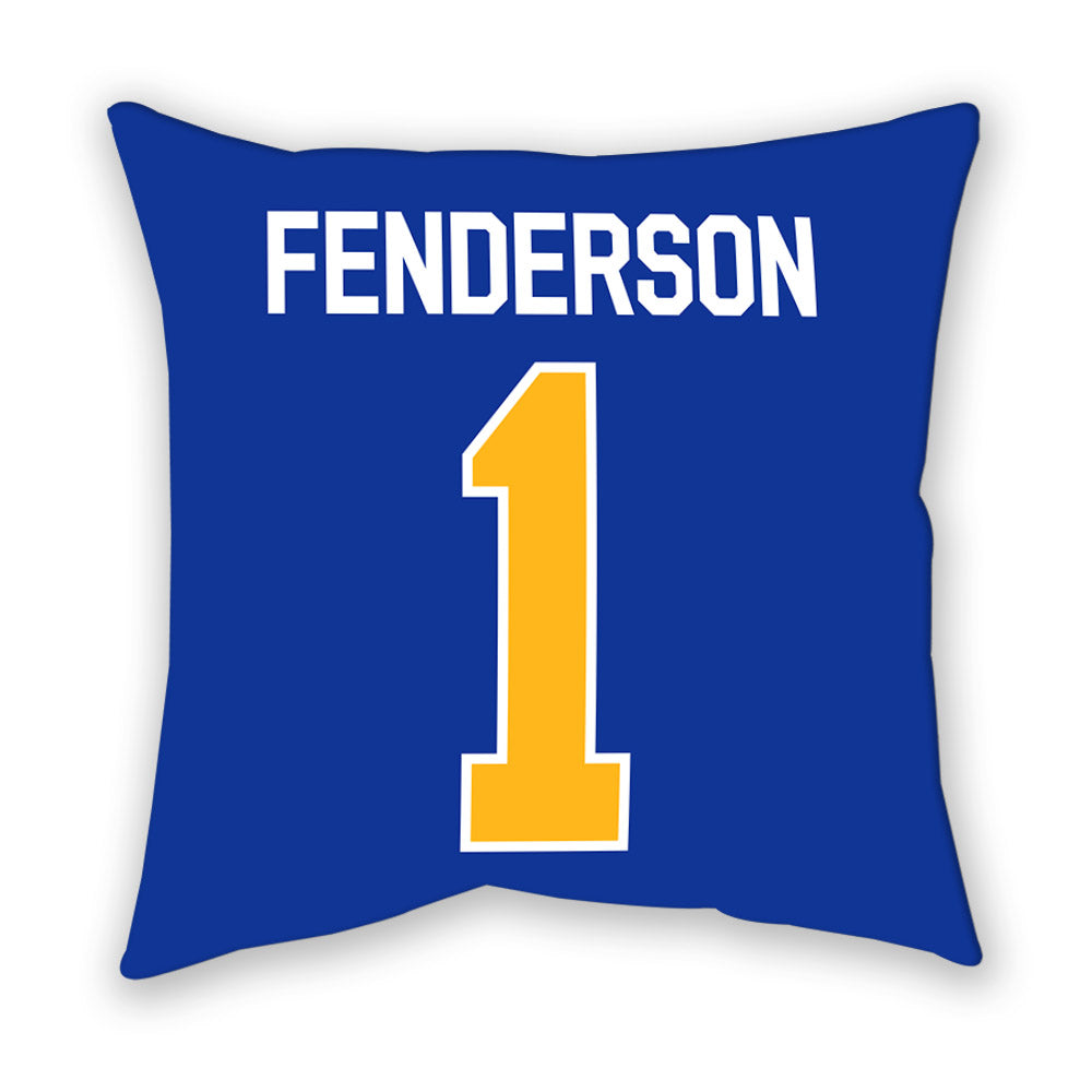 Pittsburgh - NCAA Baseball : Trey Fenderson - Pillow-1