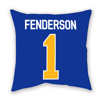 Pittsburgh - NCAA Baseball : Trey Fenderson - Pillow-1