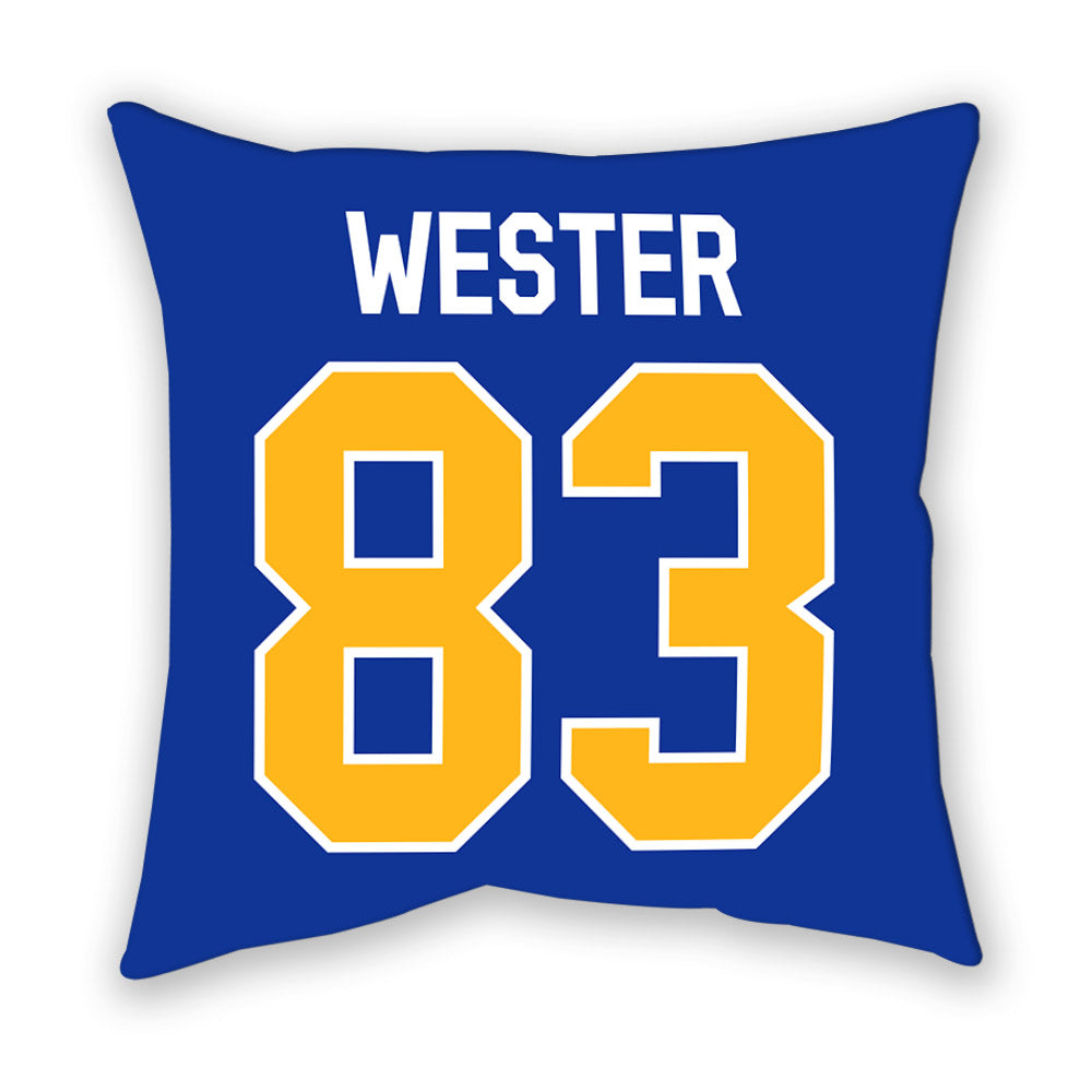 Pittsburgh - NCAA Football : Dylan Wester - Pillow-1