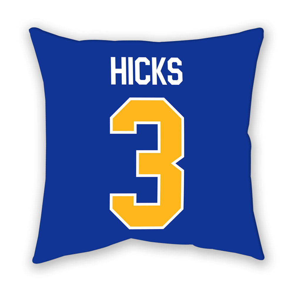 Pittsburgh - NCAA Football : Blue Hicks - Pillow-1