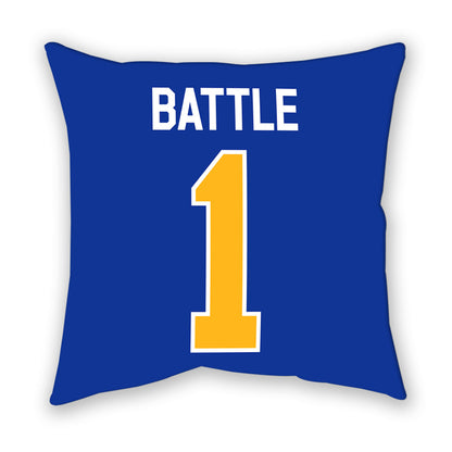 Pittsburgh - NCAA Women's Basketball : Aaryn Battle - Pillow-1