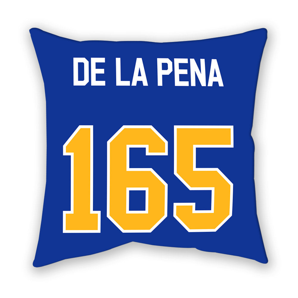 Pittsburgh - NCAA Wrestling : Mateo De La Pena - Pillow-1