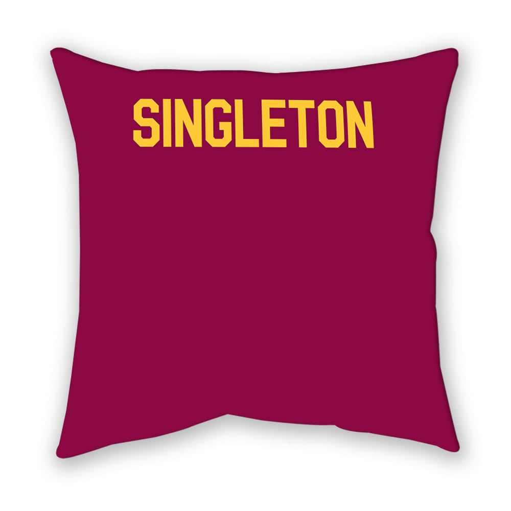 Arizona State - NCAA Men's Track & Field : Braylen Singleton - Pillow-1