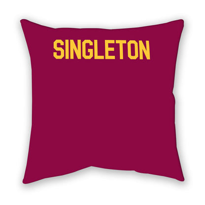 Arizona State - NCAA Men's Track & Field : Braylen Singleton - Pillow-1