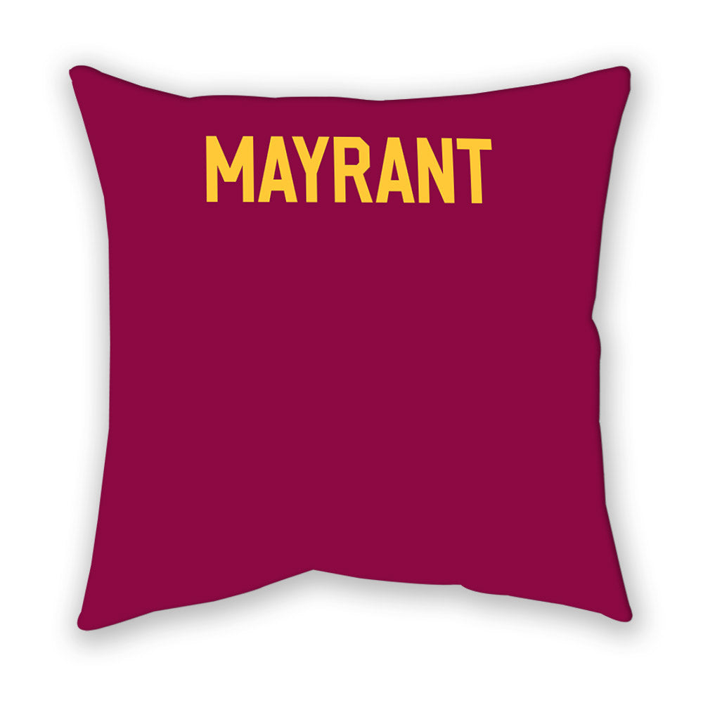 Arizona State - NCAA Men's Track & Field : Duaine Mayrant - Pillow-1