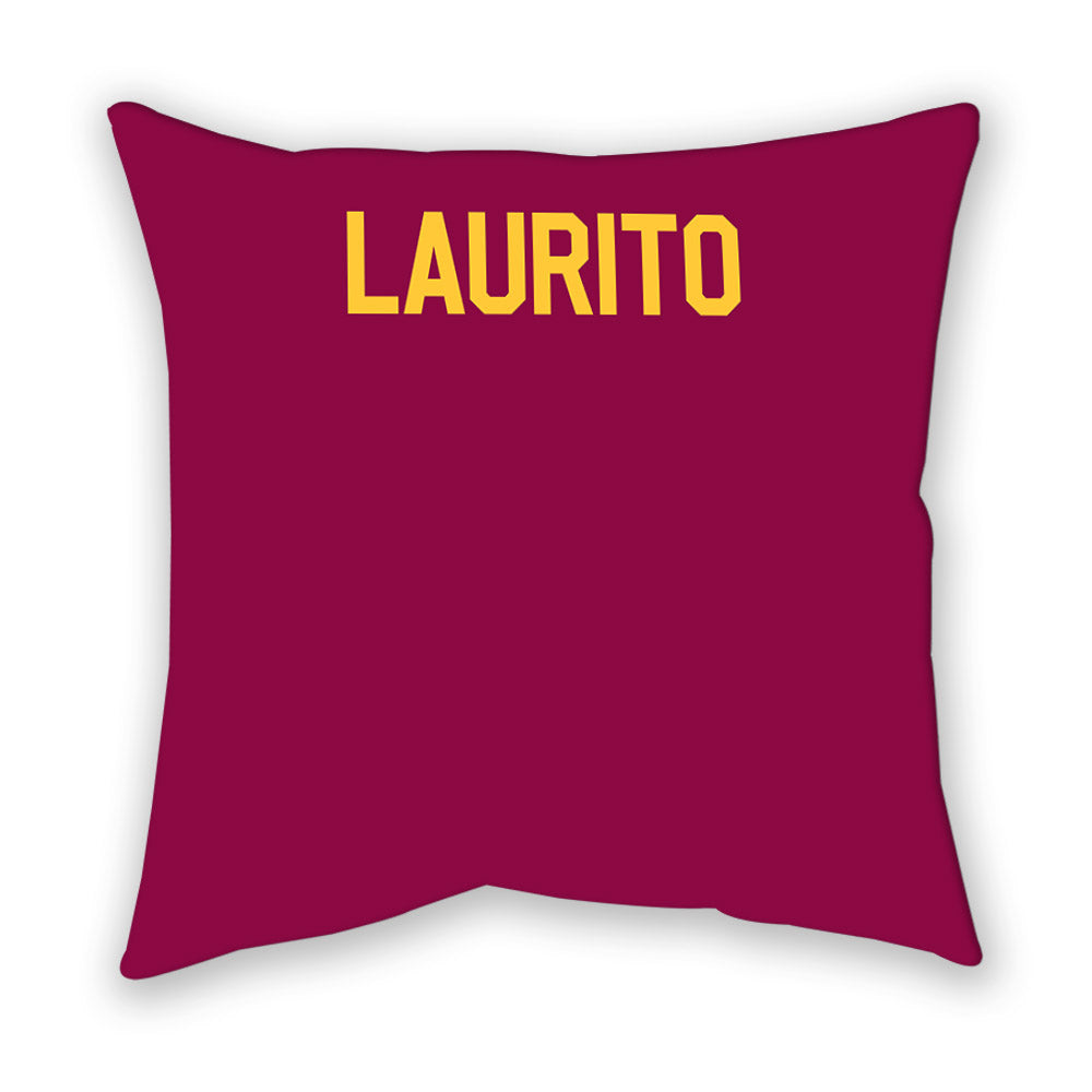 Arizona State - NCAA Women's Gymnastics : Nina Laurito - Pillow-1