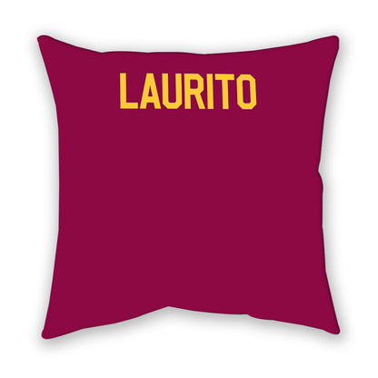 Arizona State - NCAA Women's Gymnastics : Nina Laurito - Pillow-1