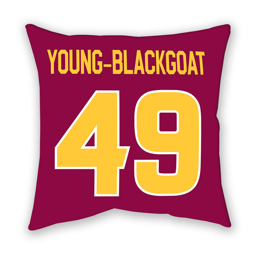 Arizona State - NCAA Football : Prayer Young-Blackgoat - Pillow-1