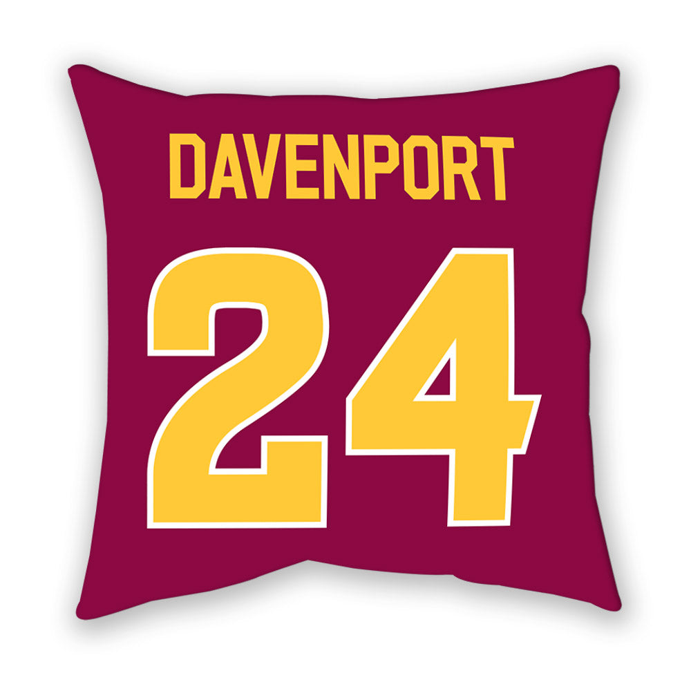 Arizona State - NCAA Women's Basketball : Deborah Davenport - Pillow-1
