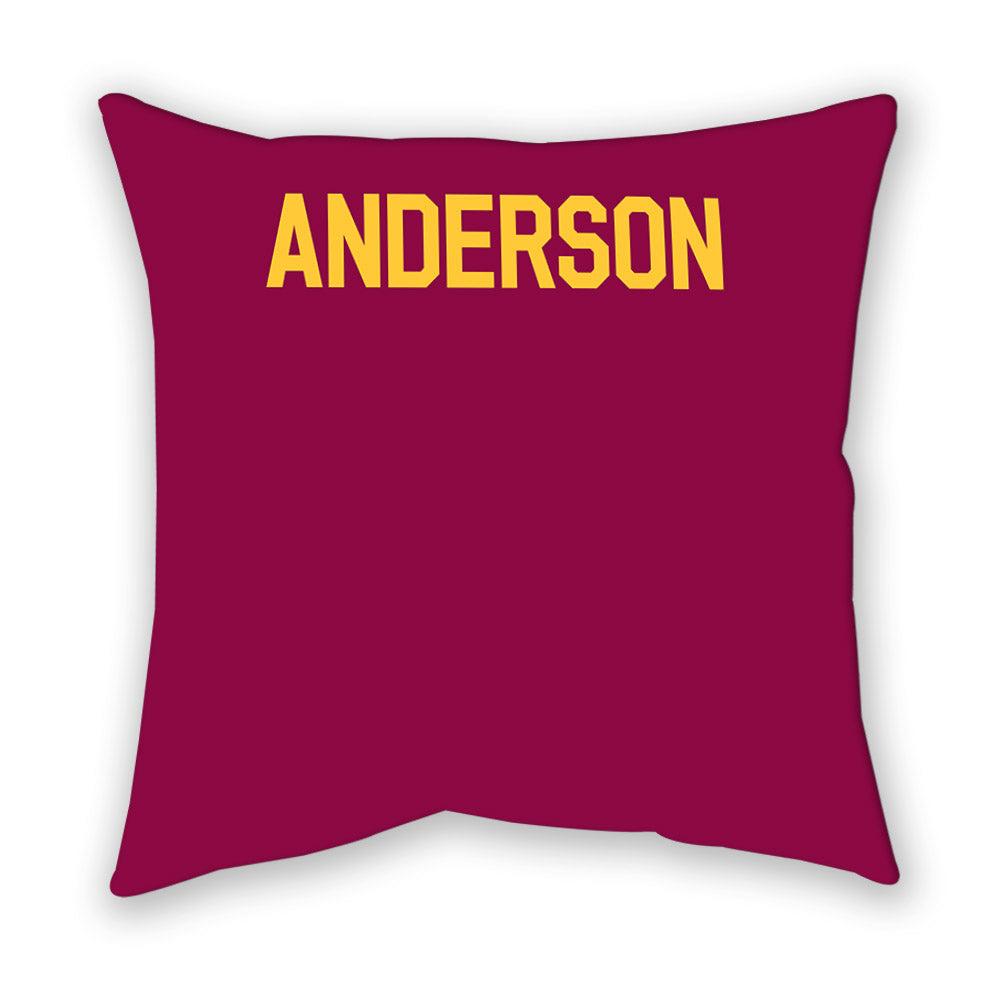 Arizona State - NCAA Men's Track & Field : Josiah Anderson - Pillow-1