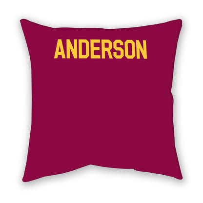 Arizona State - NCAA Men's Track & Field : Josiah Anderson - Pillow-1