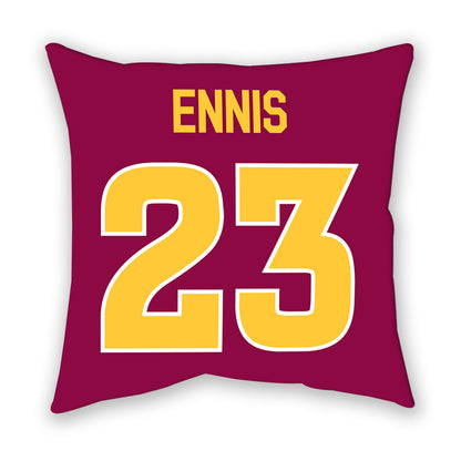 Arizona State - NCAA Women's Soccer : Emmie Ennis - Pillow-1