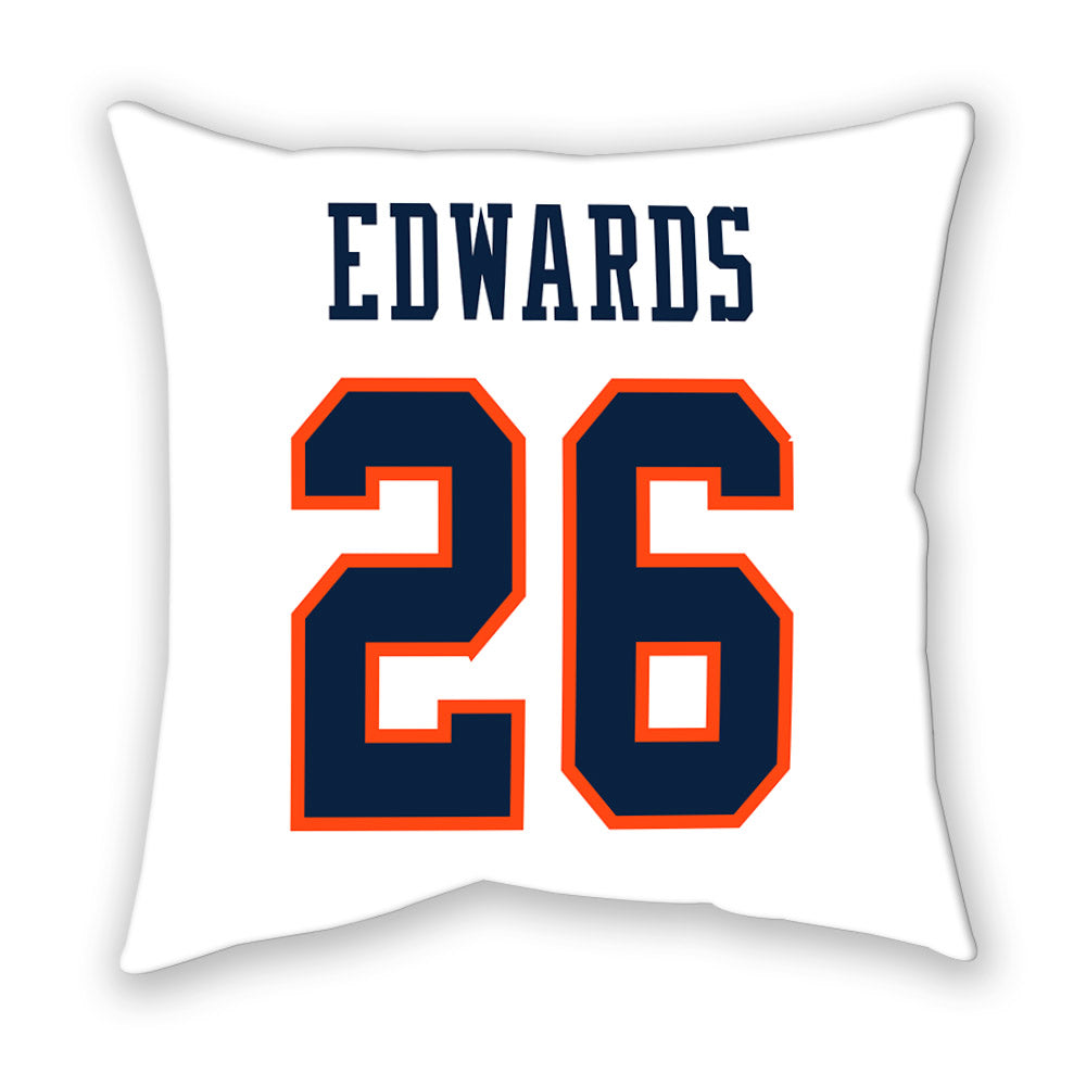 Auburn - NCAA Women's Soccer : Emily Edwards - Pillow-1