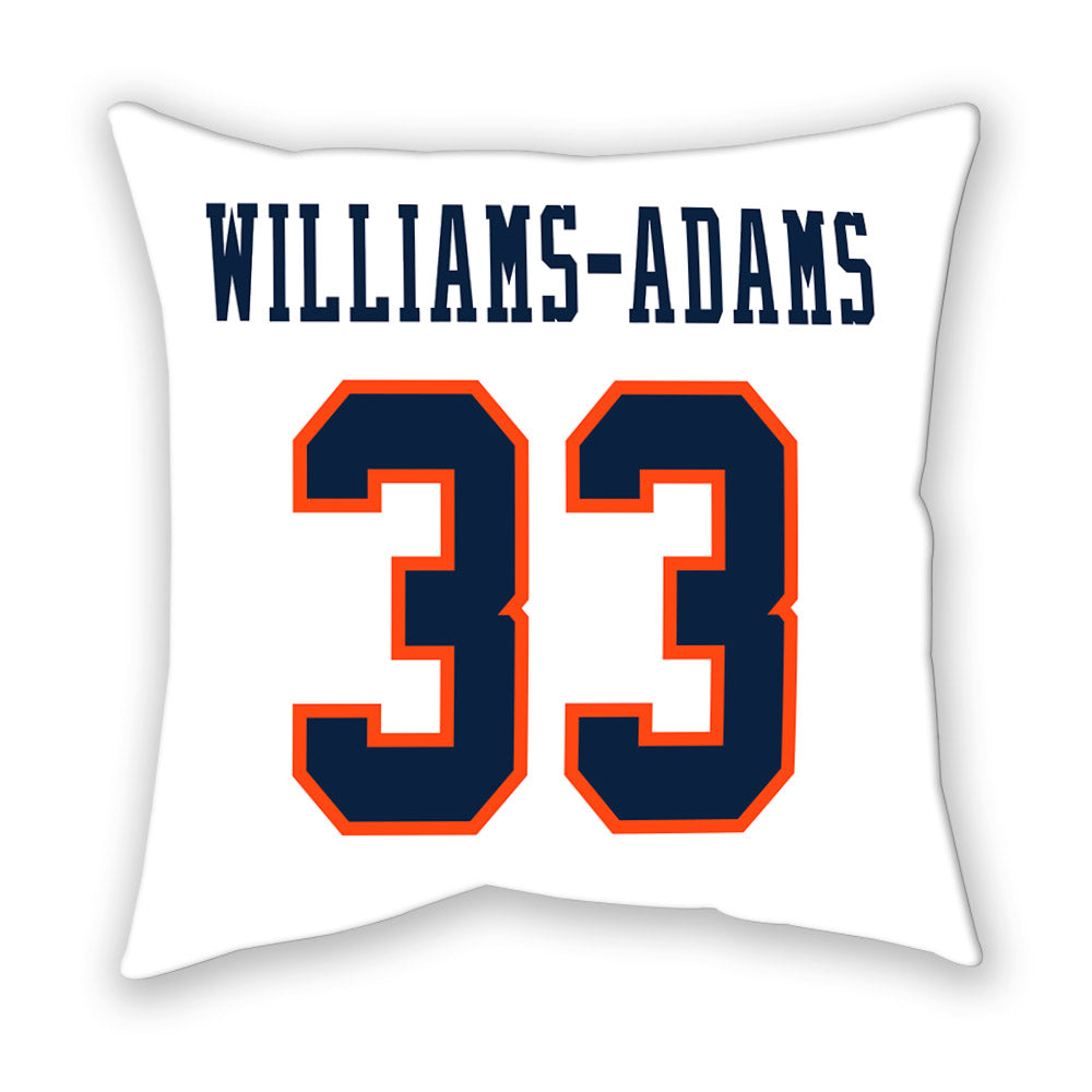 Auburn - NCAA Men's Basketball : Sebastian Williams-Adams - Pillow-1