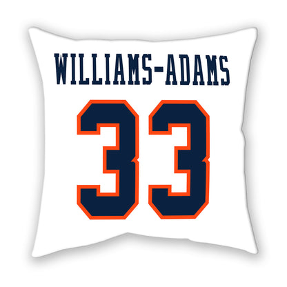 Auburn - NCAA Men's Basketball : Sebastian Williams-Adams - Pillow-1