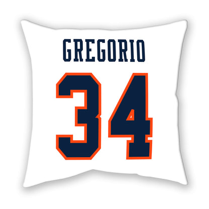 Auburn - NCAA Baseball : Logan Gregorio - Pillow-1