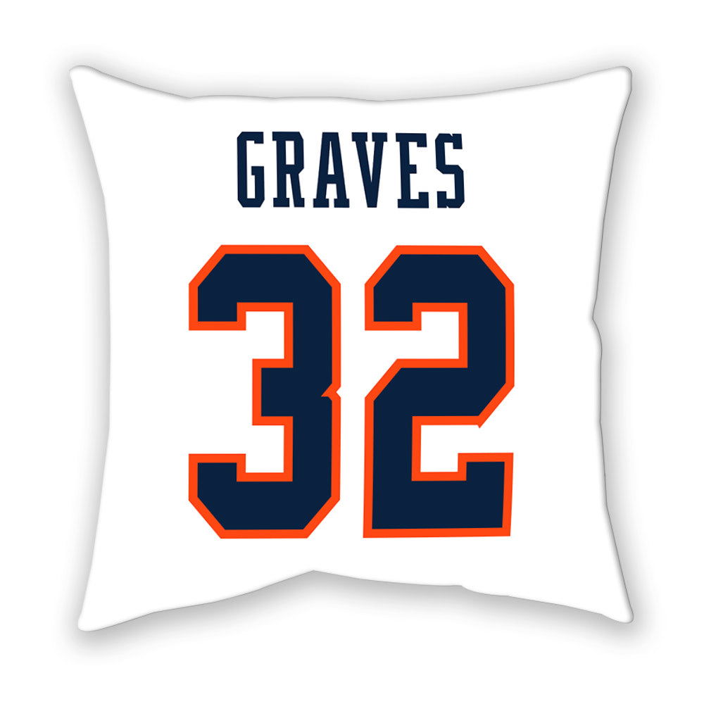 Auburn - NCAA Baseball : Griffin Graves - Pillow-1