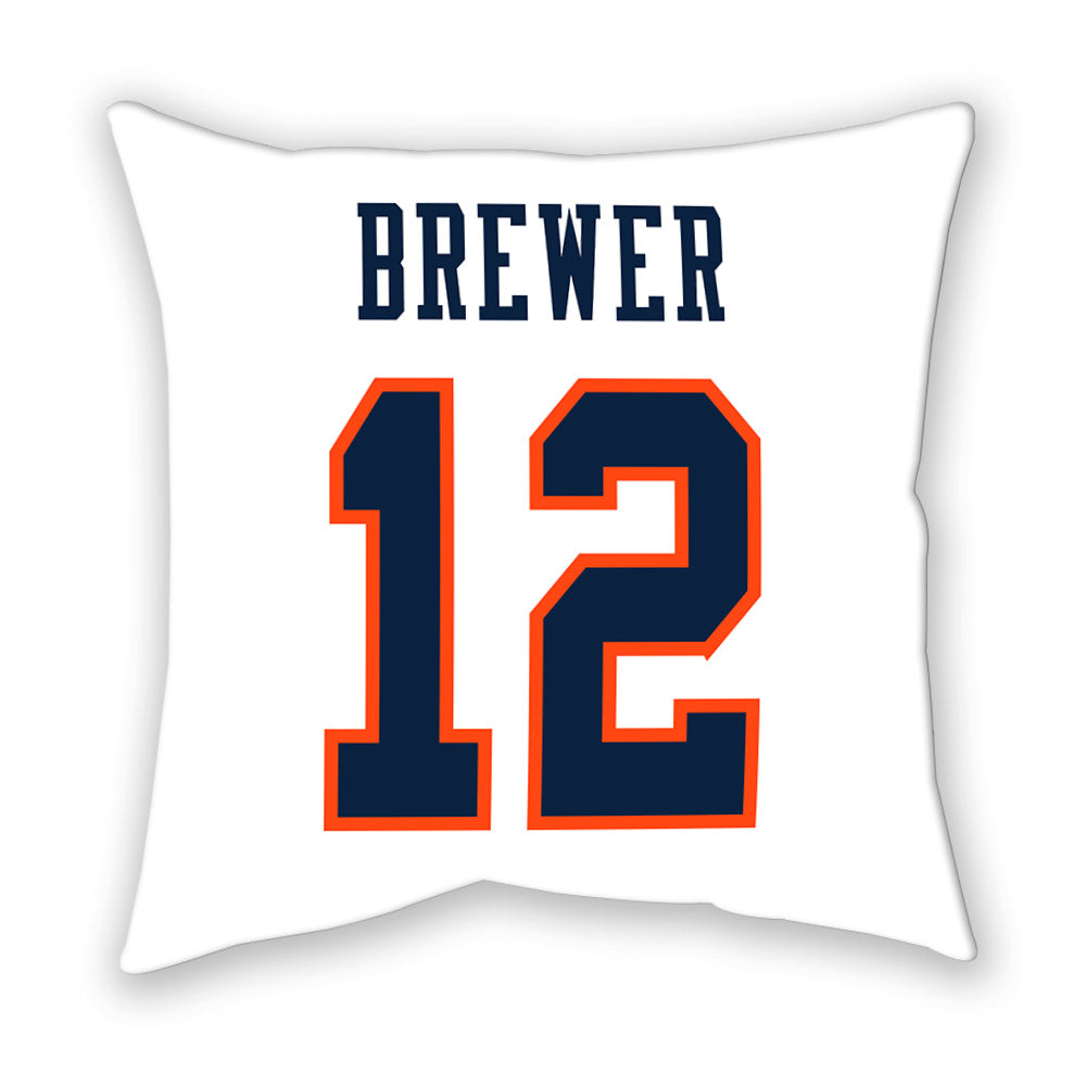 Auburn - NCAA Baseball : Garrett Brewer - Pillow-1