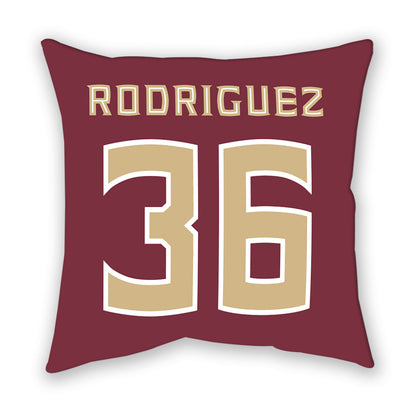 FSU - NCAA Baseball : Mookie Rodriguez - Pillow-1