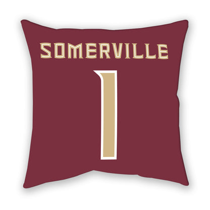 FSU - NCAA Men's Basketball : Martin Somerville - Pillow-1