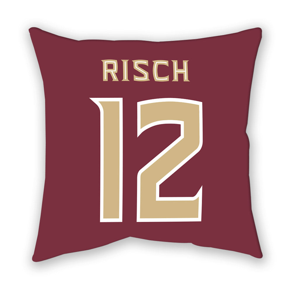 FSU - NCAA Women's Basketball : Emma Risch - Pillow-1
