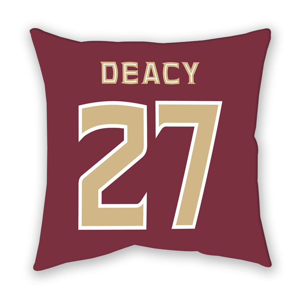 FSU - NCAA Women's Lacrosse : Alyssa Deacy - Pillow-1