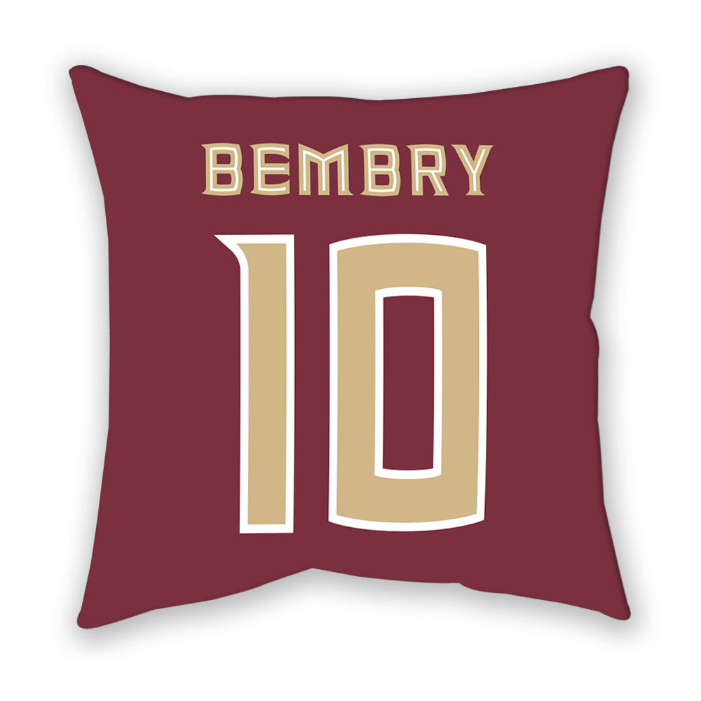 FSU - NCAA Men's Basketball : Jeremiah Bembry - Pillow-1