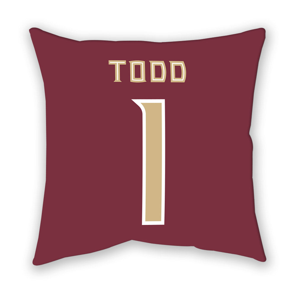 FSU - NCAA Women's Soccer : Adelyn Todd - Pillow-1