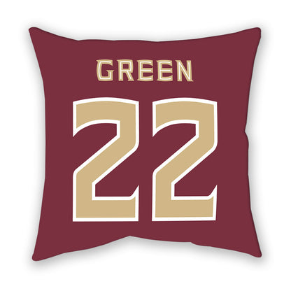 FSU - NCAA Men's Basketball : Darin Green - Pillow-1