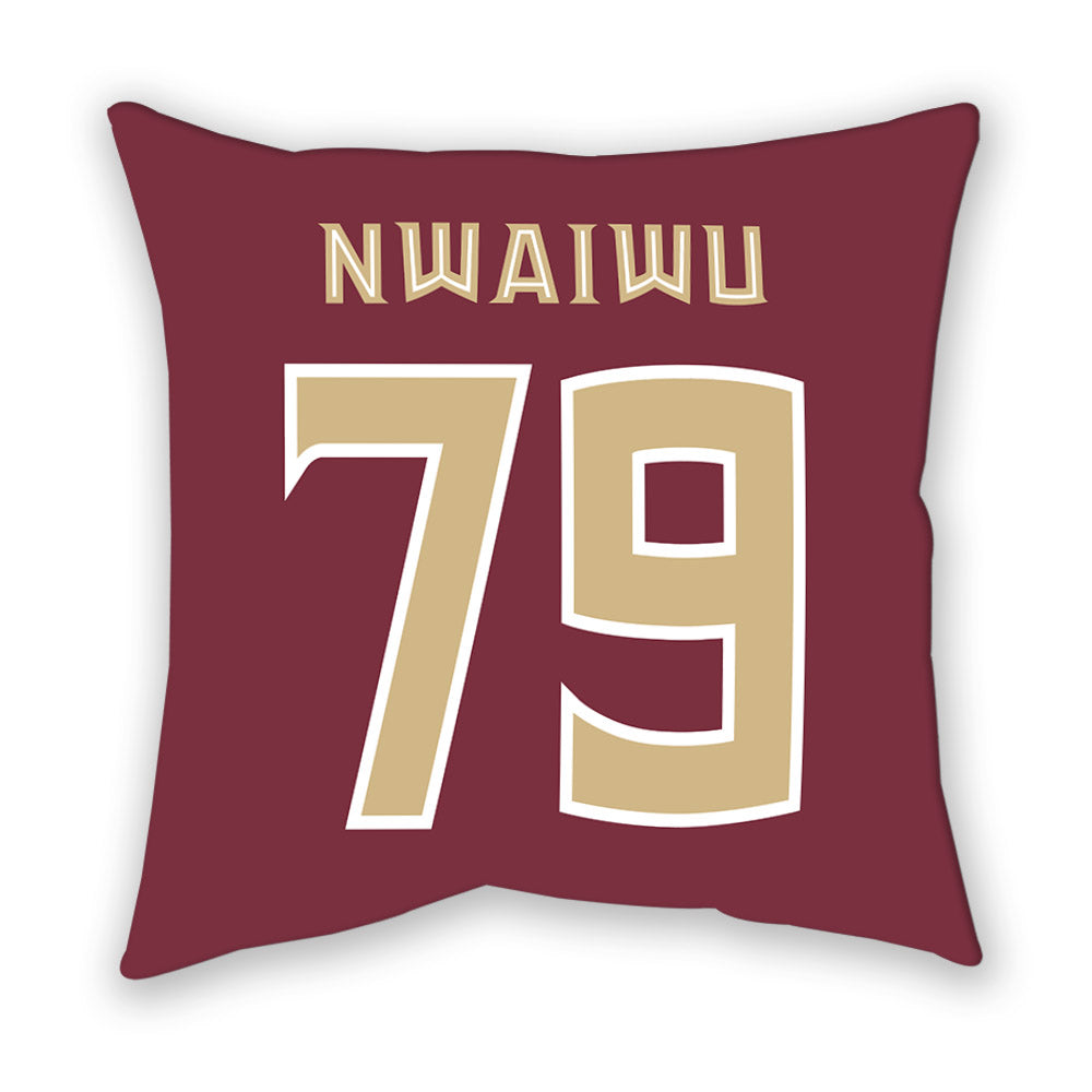 FSU - NCAA Football : Chimdia Nwaiwu - Pillow-1