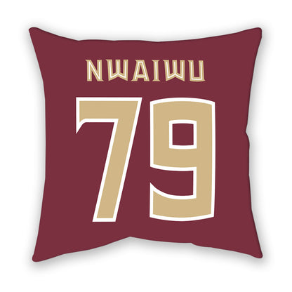 FSU - NCAA Football : Chimdia Nwaiwu - Pillow-1