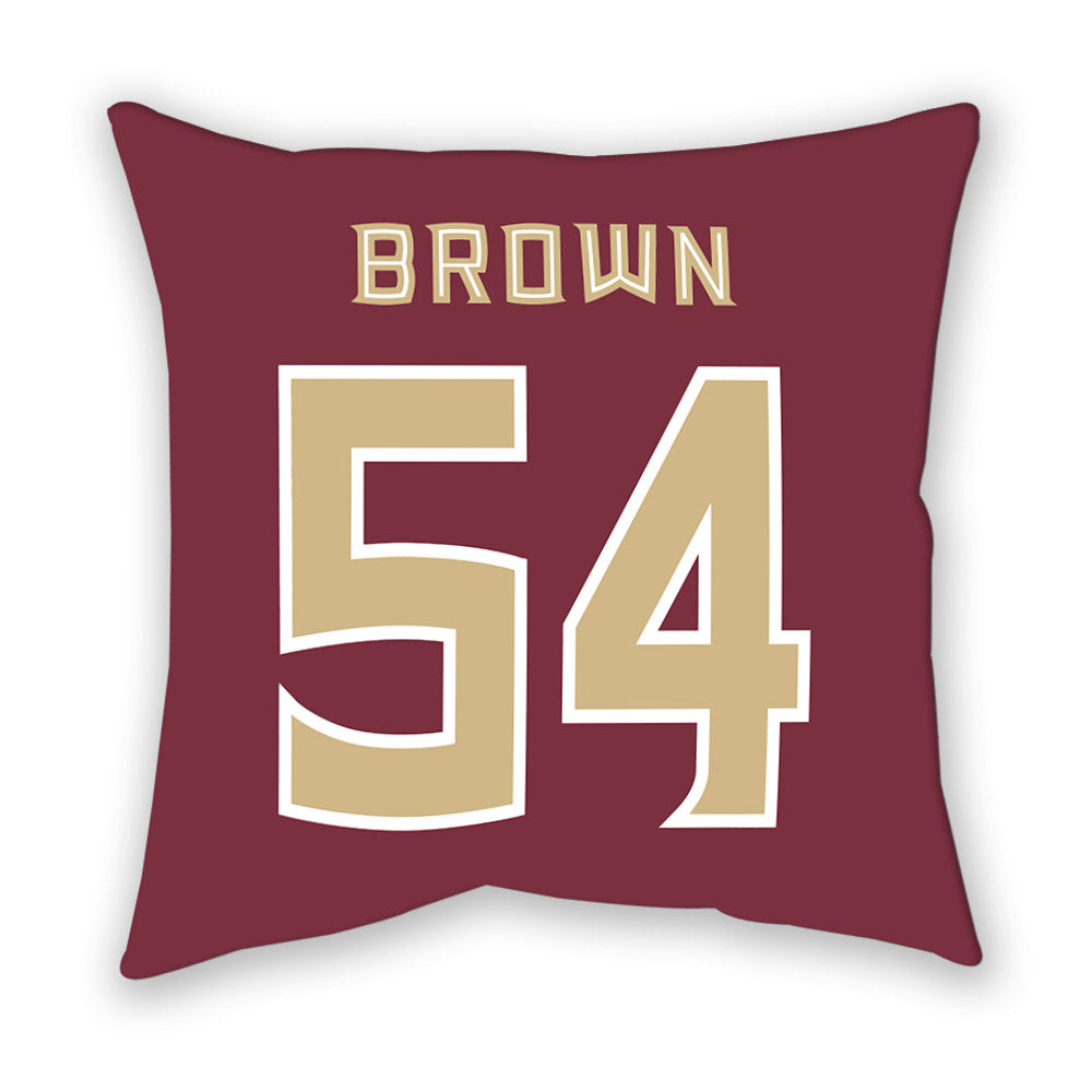 FSU - NCAA Football : Chastan Brown - Pillow-1