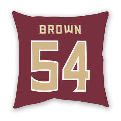 FSU - NCAA Football : Chastan Brown - Pillow-1