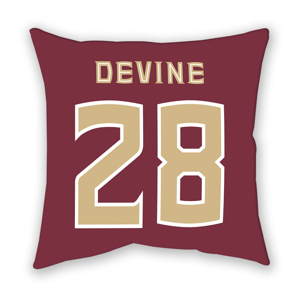 FSU - NCAA Women's Lacrosse : Aine Devine - Pillow-1