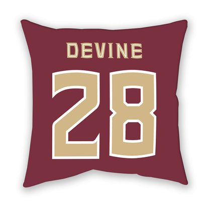 FSU - NCAA Women's Lacrosse : Aine Devine - Pillow-1