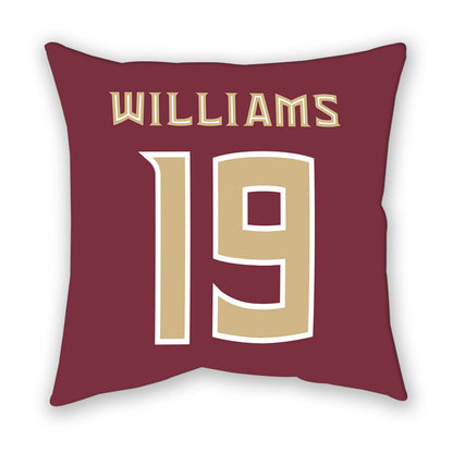 FSU - NCAA Football : Darryon Williams - Pillow-1