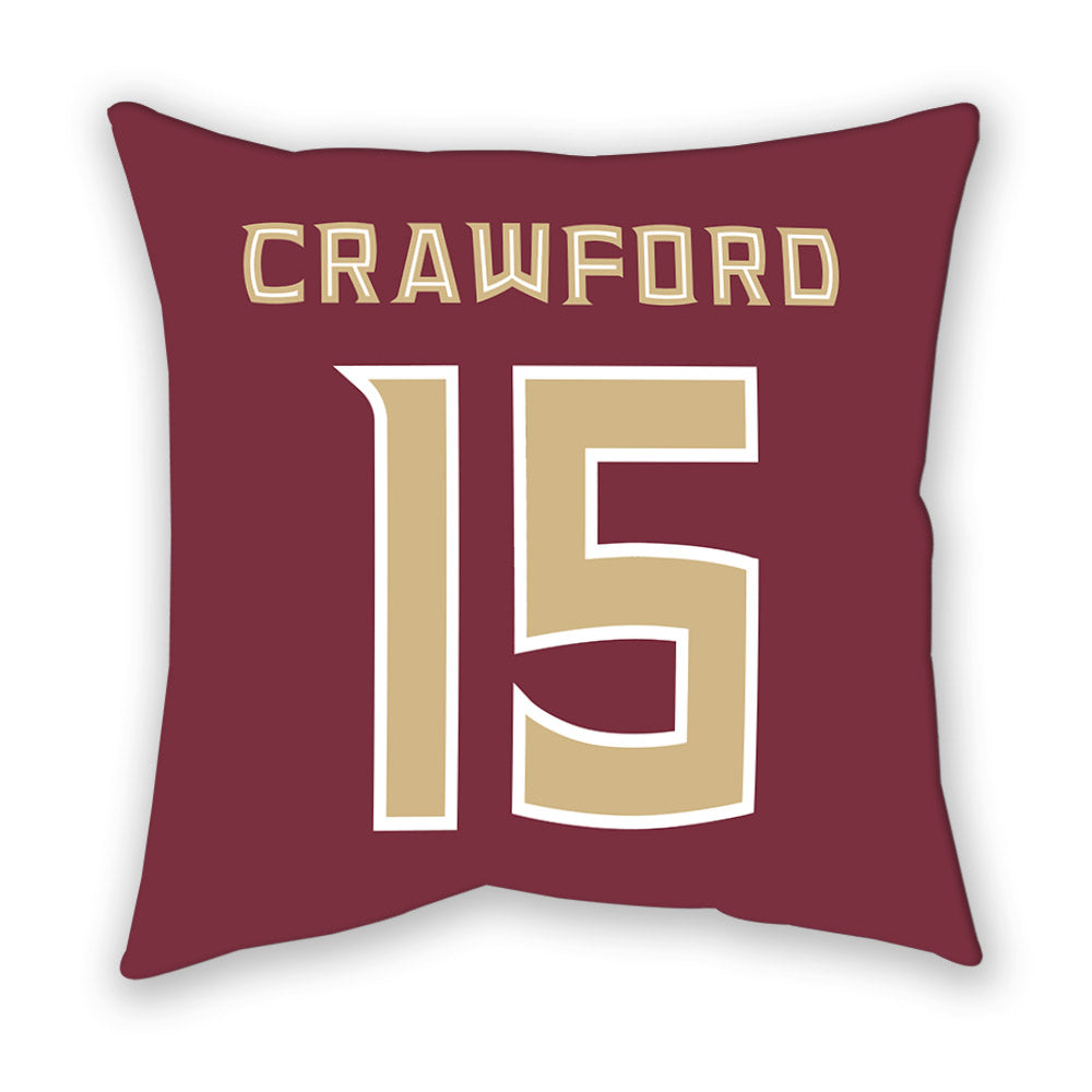 FSU - NCAA Men's Basketball : Jalen Crawford - Pillow-1