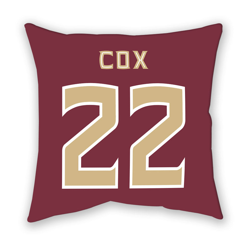 FSU - NCAA Women's Lacrosse : Charlise Cox - Pillow-1