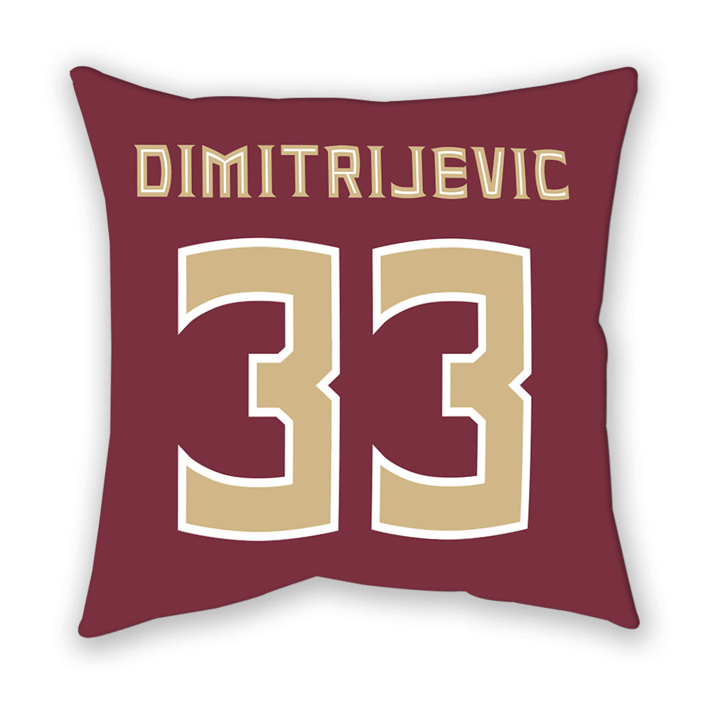 FSU - NCAA Softball : Lisabella Dimitrijevic - Pillow-1