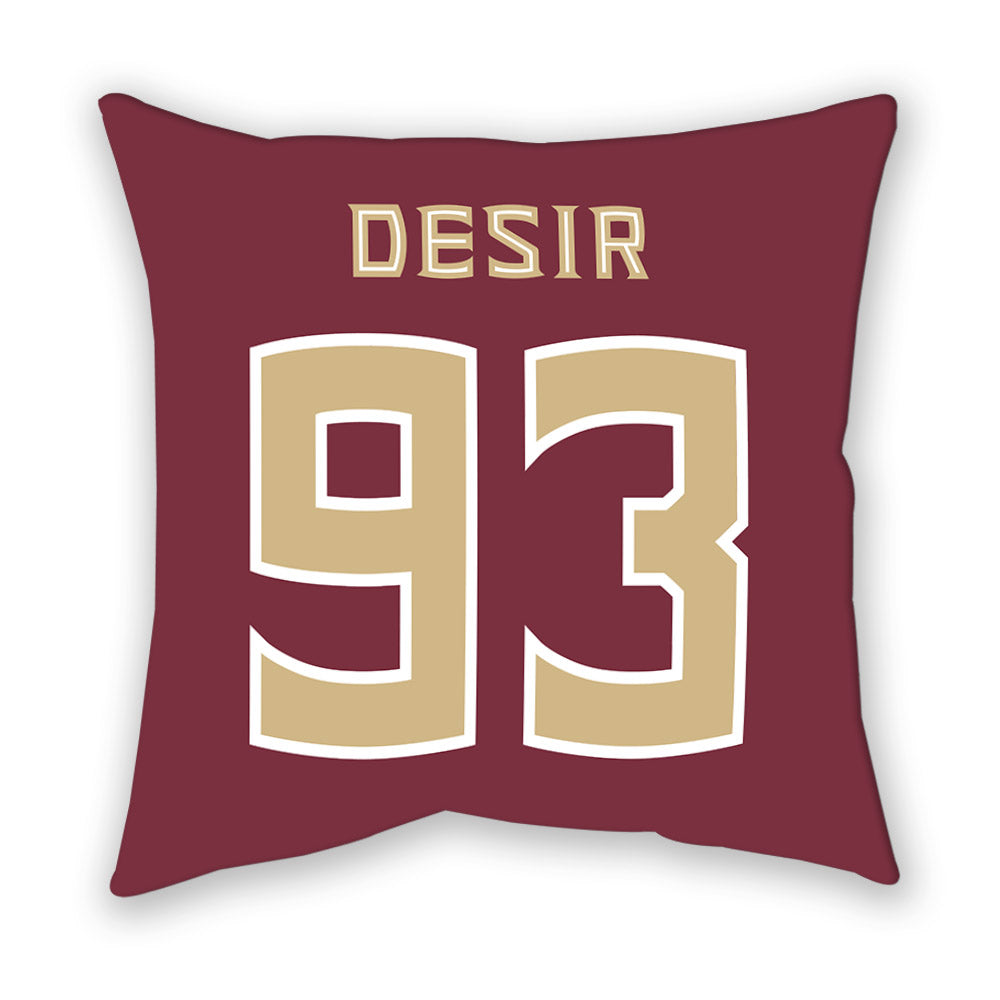FSU - NCAA Football : Mandrell Desir - Pillow-1