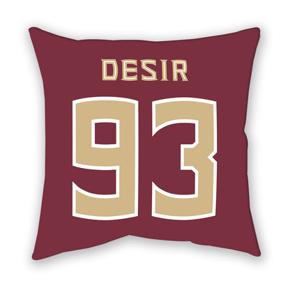 FSU - NCAA Football : Mandrell Desir - Pillow-1