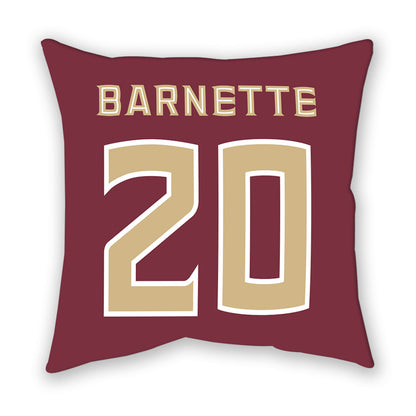 FSU - NCAA Women's Lacrosse : Emily Barnette - Pillow-1