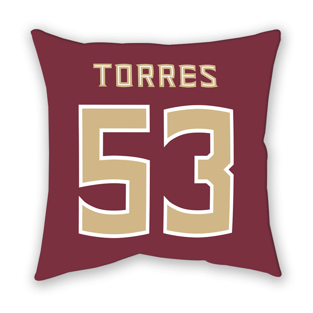FSU - NCAA Football : Brandon Torres - Pillow-1