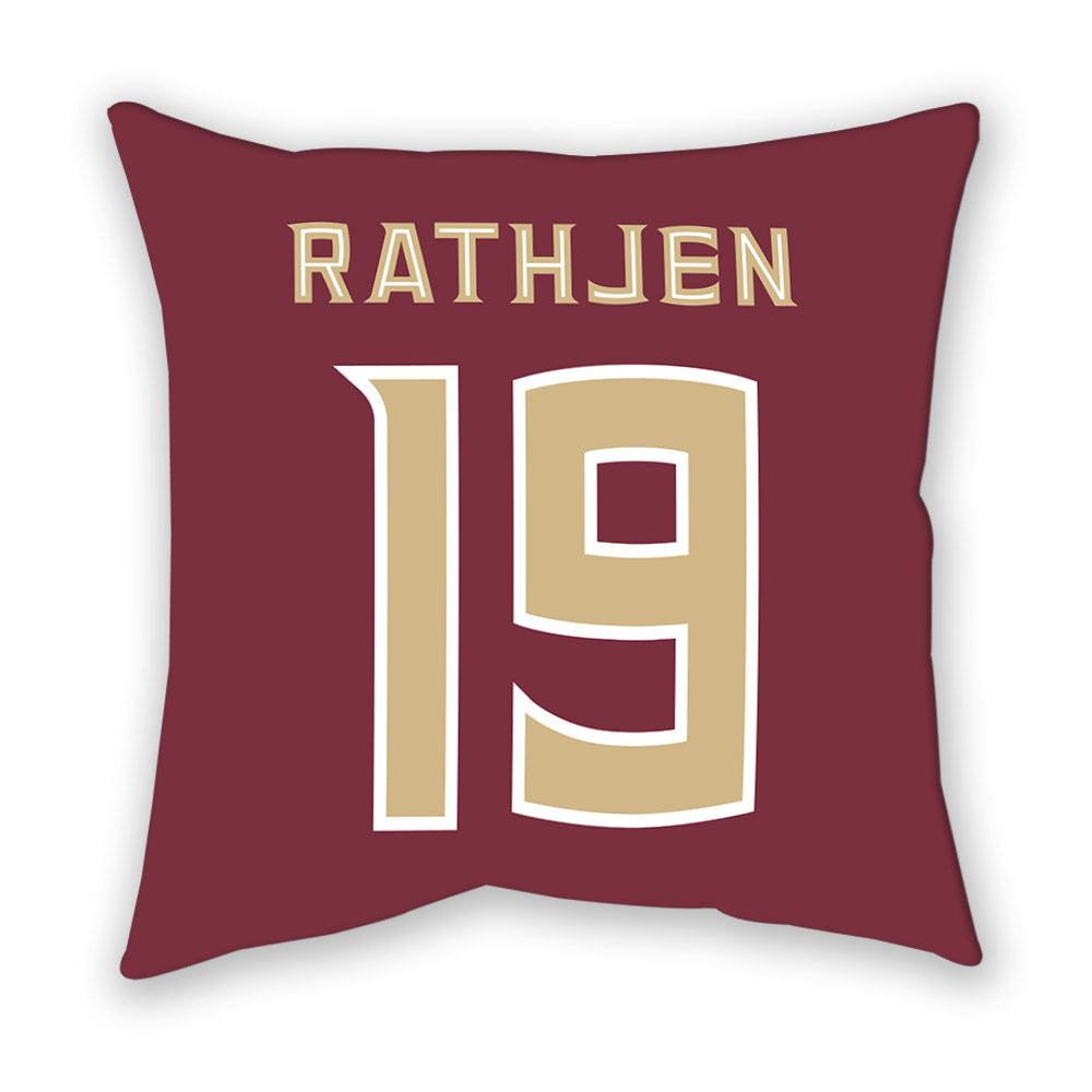 FSU - NCAA Women's Lacrosse : Katherine Rathjen - Pillow-1