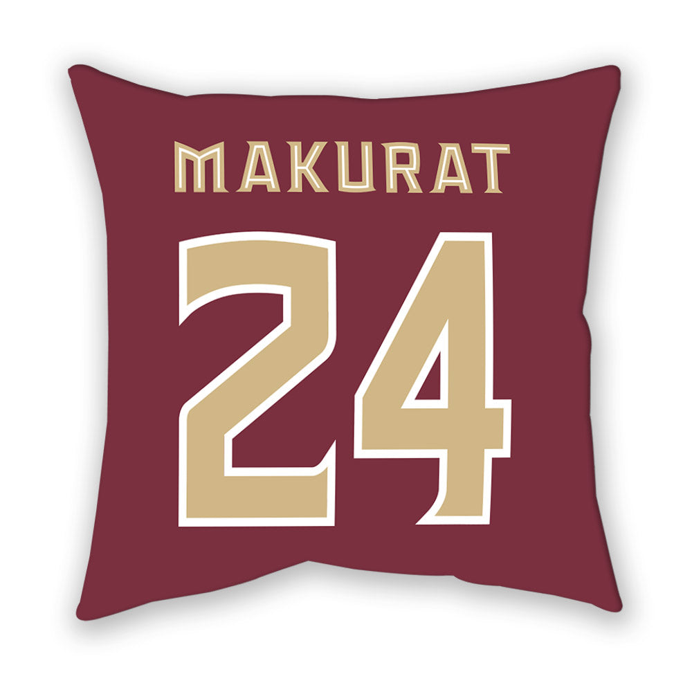 FSU - NCAA Women's Basketball : Agata Makurat - Pillow-1