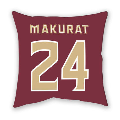 FSU - NCAA Women's Basketball : Agata Makurat - Pillow-1