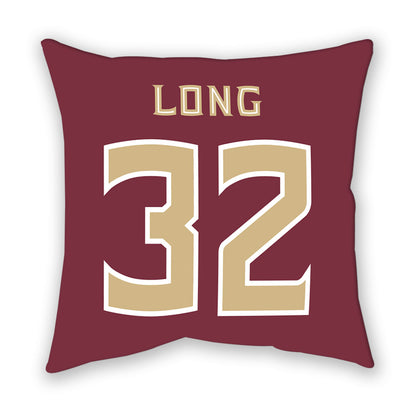 FSU - NCAA Women's Lacrosse : Brooke Long - Pillow-1