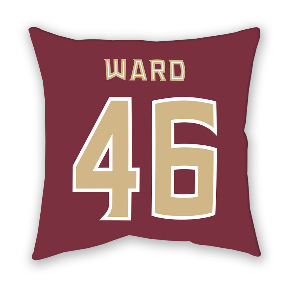 FSU - NCAA Women's Lacrosse : Julia Ward - Pillow-1