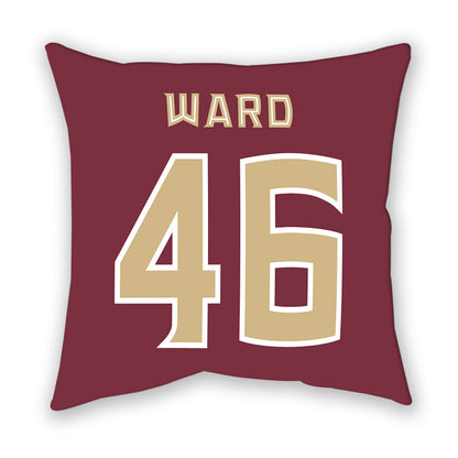 FSU - NCAA Women's Lacrosse : Julia Ward - Pillow-1
