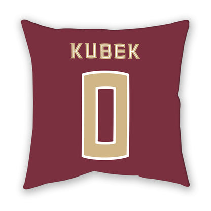 FSU - NCAA Women's Basketball : Allorie Kubek - Pillow-1